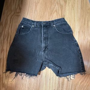 Handmade vintage distressed shorts